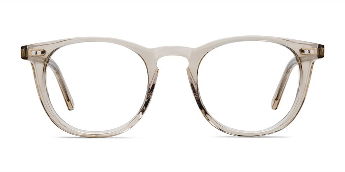 Aurora Champagne Acétate Montures de lunettes de vue d'EyeBuyDirect