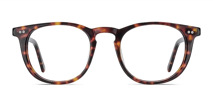 Aurora Warm Tortoise Acetate Eyeglass Frames from EyeBuyDirect