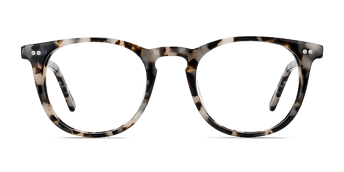 Aurora Flecked Ivory Acetate Eyeglass Frames from EyeBuyDirect
