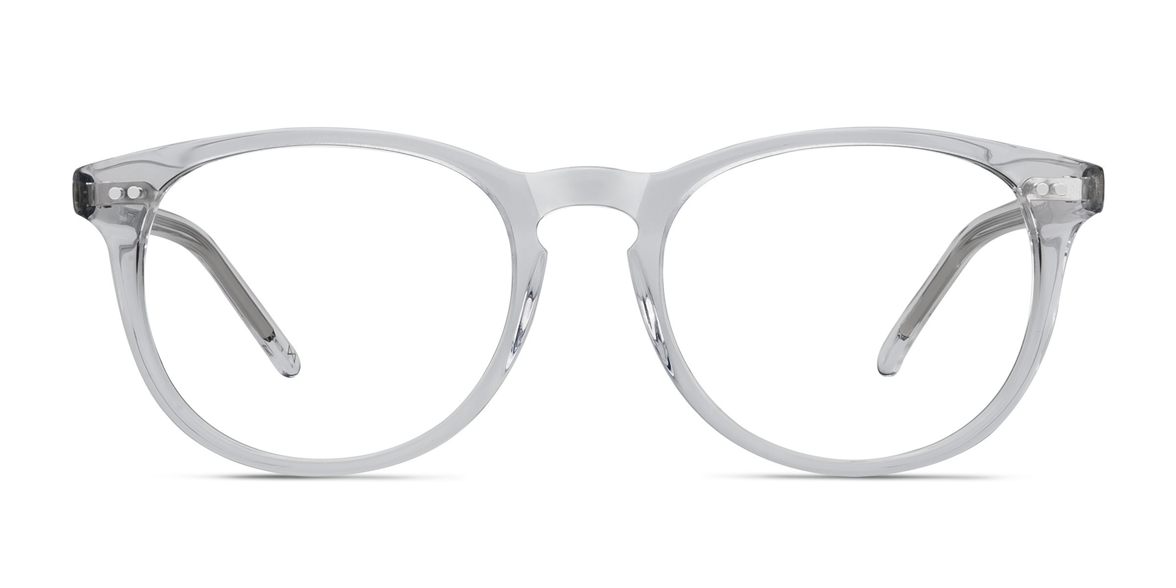Aura Round Translucent Glasses for Women | Eyebuydirect