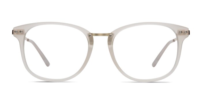 Cosmo White Plastic-metal Eyeglass Frames from EyeBuyDirect