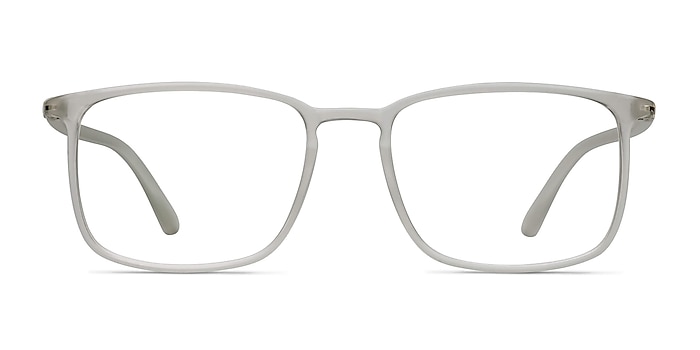 Structure Frosted Clear Plastic Eyeglass Frames from EyeBuyDirect