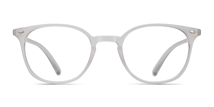 Hubris Matte Clear Plastique Montures de lunettes de vue d'EyeBuyDirect
