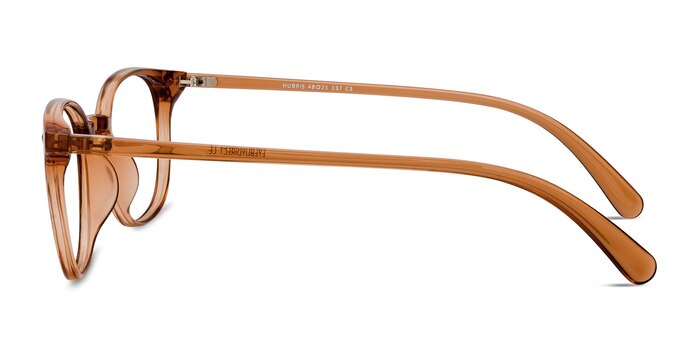Hubris Clear Copper Plastic Eyeglass Frames from EyeBuyDirect