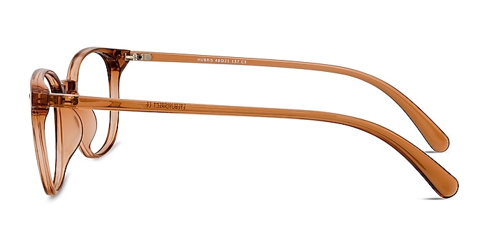 Hubris Clear Copper Plastic Eyeglass Frames from EyeBuyDirect
