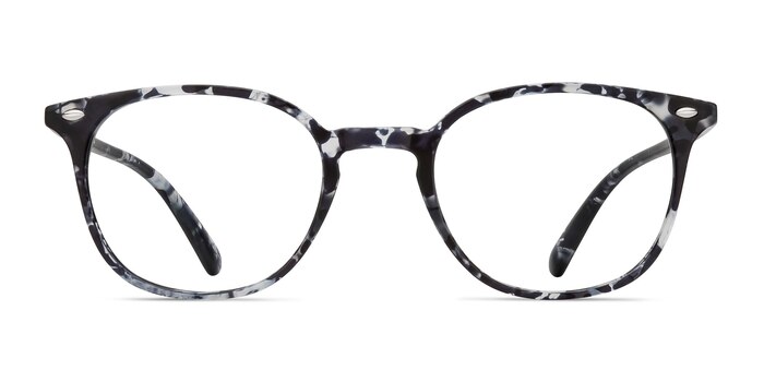 Hubris Black Floral Plastic Eyeglass Frames from EyeBuyDirect