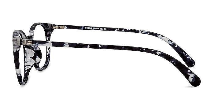 Hubris Black Floral Plastique Montures de lunettes de vue d'EyeBuyDirect