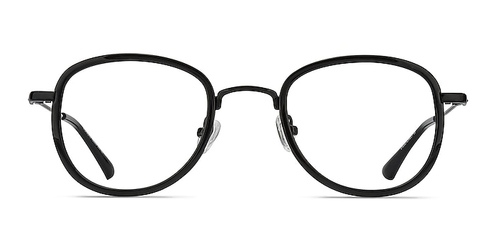 Vagabond Noir Plastique Montures de lunettes de vue d'EyeBuyDirect