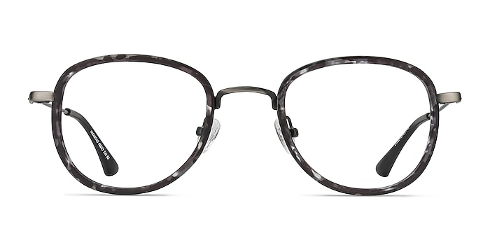 Vagabond Gray Floral Plastic Eyeglass Frames from EyeBuyDirect
