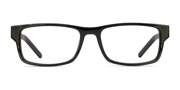 Aidan Black Acetate Eyeglass Frames from EyeBuyDirect