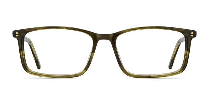 Crane Green Acetate Eyeglass Frames from EyeBuyDirect