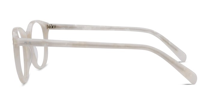Pride Pearly White Acetate Eyeglass Frames from EyeBuyDirect