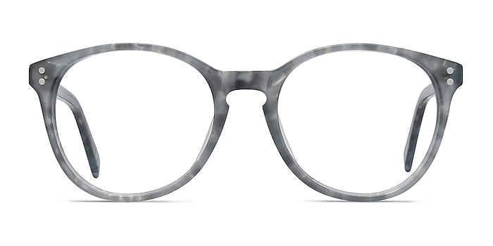 Pride Gray Floral Acetate Eyeglass Frames from EyeBuyDirect
