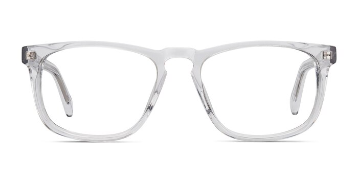 Rhode Island Transparent Acétate Montures de lunettes de vue d'EyeBuyDirect