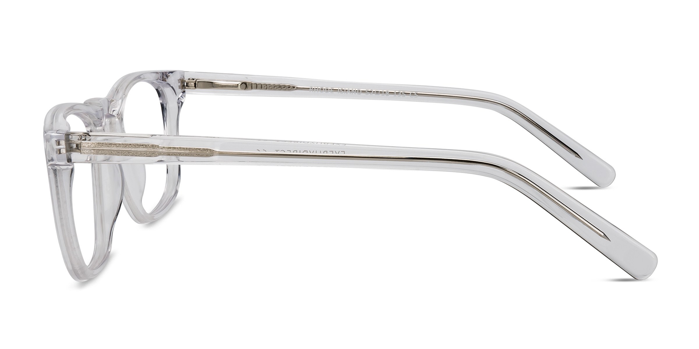 Rhode Island Rectangle Clear Full Rim Eyeglasses Eyebuydirect