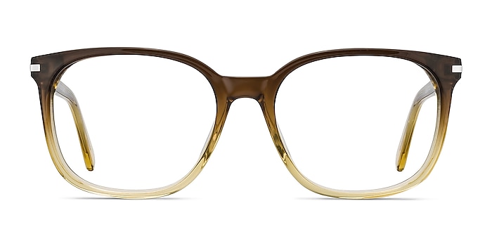 Absolutely Brun Acétate Montures de lunettes de vue d'EyeBuyDirect