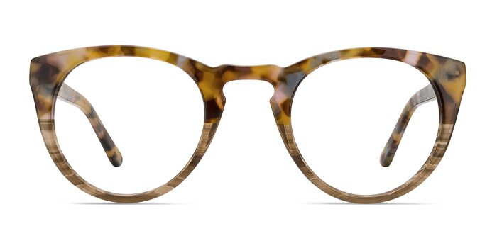 Lynx Savanna floral Acétate Montures de lunettes de vue d'EyeBuyDirect