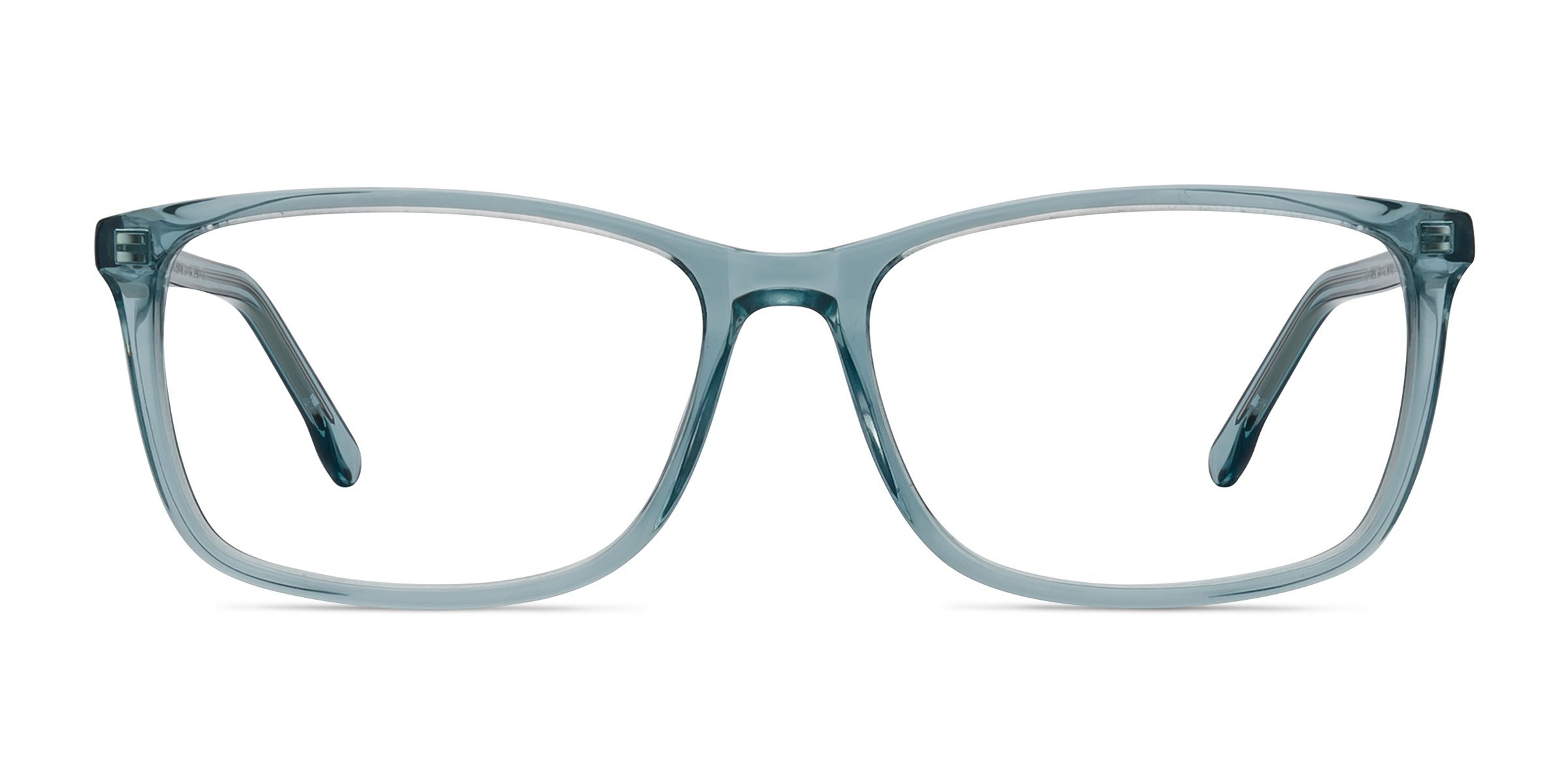 Constellation Rectangle Clear Blue Full Rim Eyeglasses | Eyebuydirect