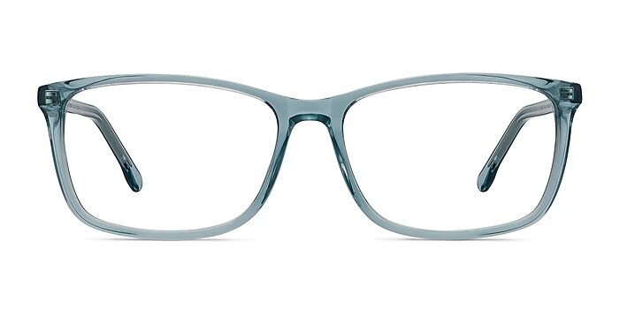 Constellation Clear Blue Acetate Eyeglass Frames from EyeBuyDirect