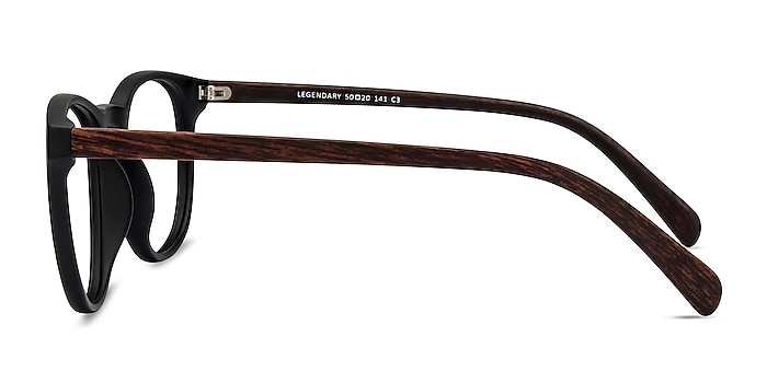 Legendary Black & Brown Plastic Eyeglass Frames from EyeBuyDirect
