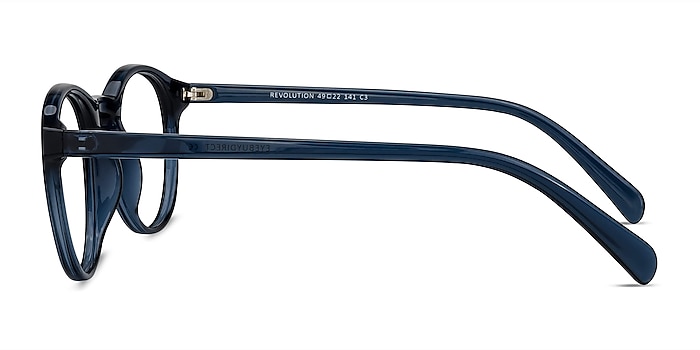 Revolution Bleu marine  Plastique Montures de lunettes de vue d'EyeBuyDirect