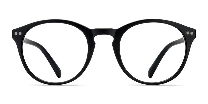 Revolution Matte Black Plastic Eyeglass Frames from EyeBuyDirect