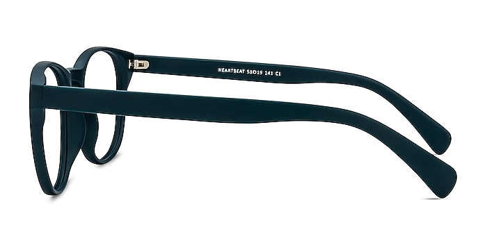Heartbeat Vert Mat Plastique Montures de lunettes de vue d'EyeBuyDirect