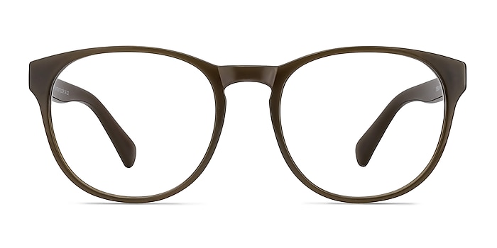Heartbeat Dark Brown Plastic Eyeglass Frames from EyeBuyDirect