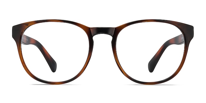 Heartbeat Brown Plastic Eyeglass Frames from EyeBuyDirect