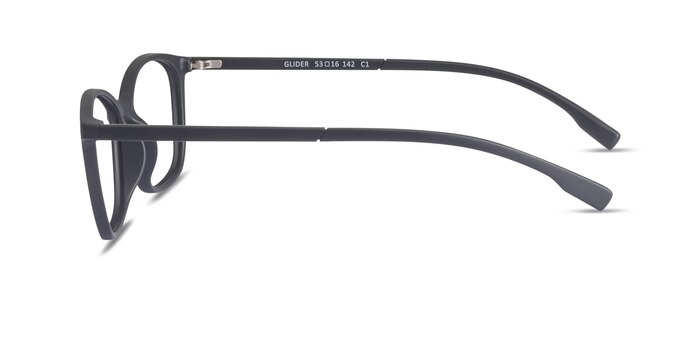 Glider Noir Plastique Montures de lunettes de vue d'EyeBuyDirect