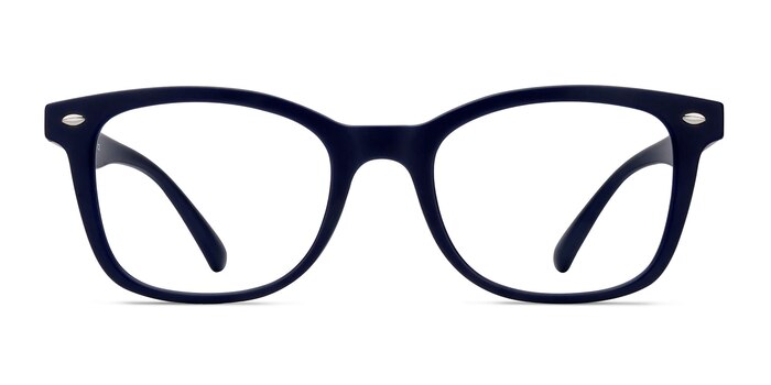Drama Bleu marine  Plastique Montures de lunettes de vue d'EyeBuyDirect