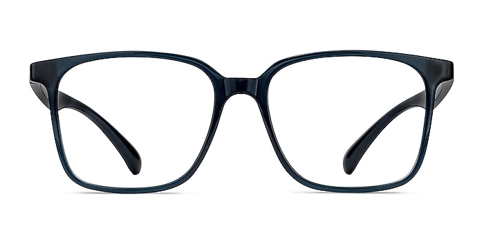 Blocks Bleu marine  Plastique Montures de lunettes de vue d'EyeBuyDirect