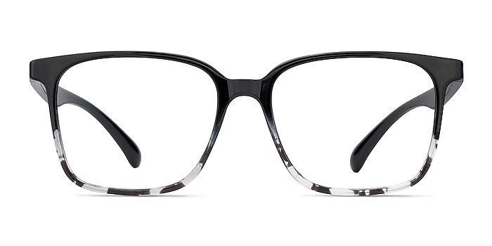 Blocks Black Clear Plastique Montures de lunettes de vue d'EyeBuyDirect