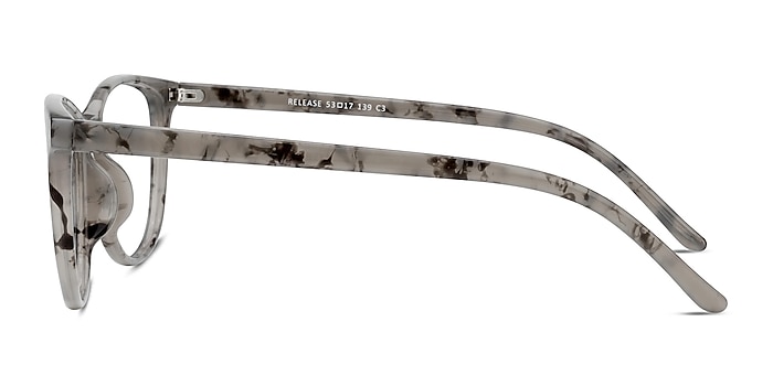 Release Speckled Gray Plastique Montures de lunettes de vue d'EyeBuyDirect
