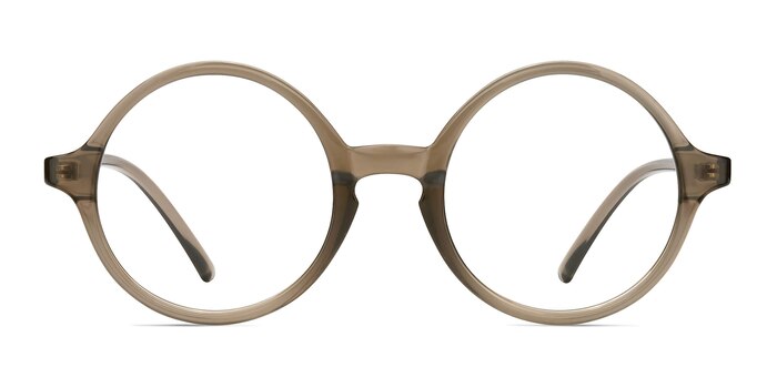 Years Gray Clear Plastique Montures de lunettes de vue d'EyeBuyDirect