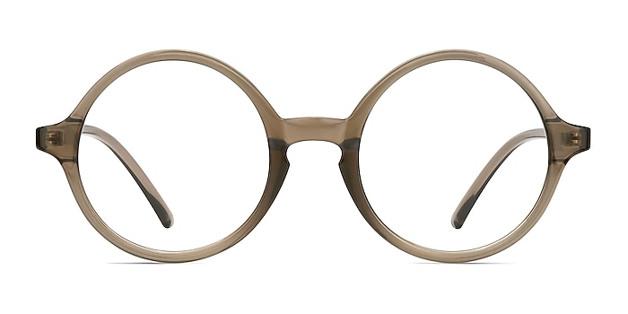 Years Gray Clear Plastique Montures de lunettes de vue d'EyeBuyDirect