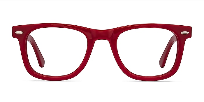 Blizzard Raspberry Acetate Eyeglass Frames from EyeBuyDirect