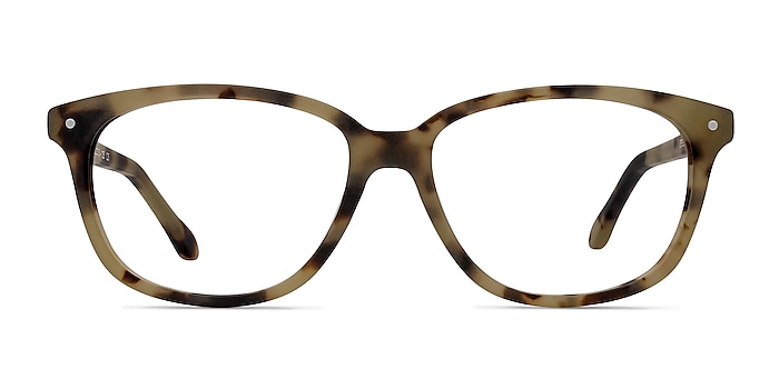 Escape Matte Tortoise Acetate Eyeglass Frames from EyeBuyDirect