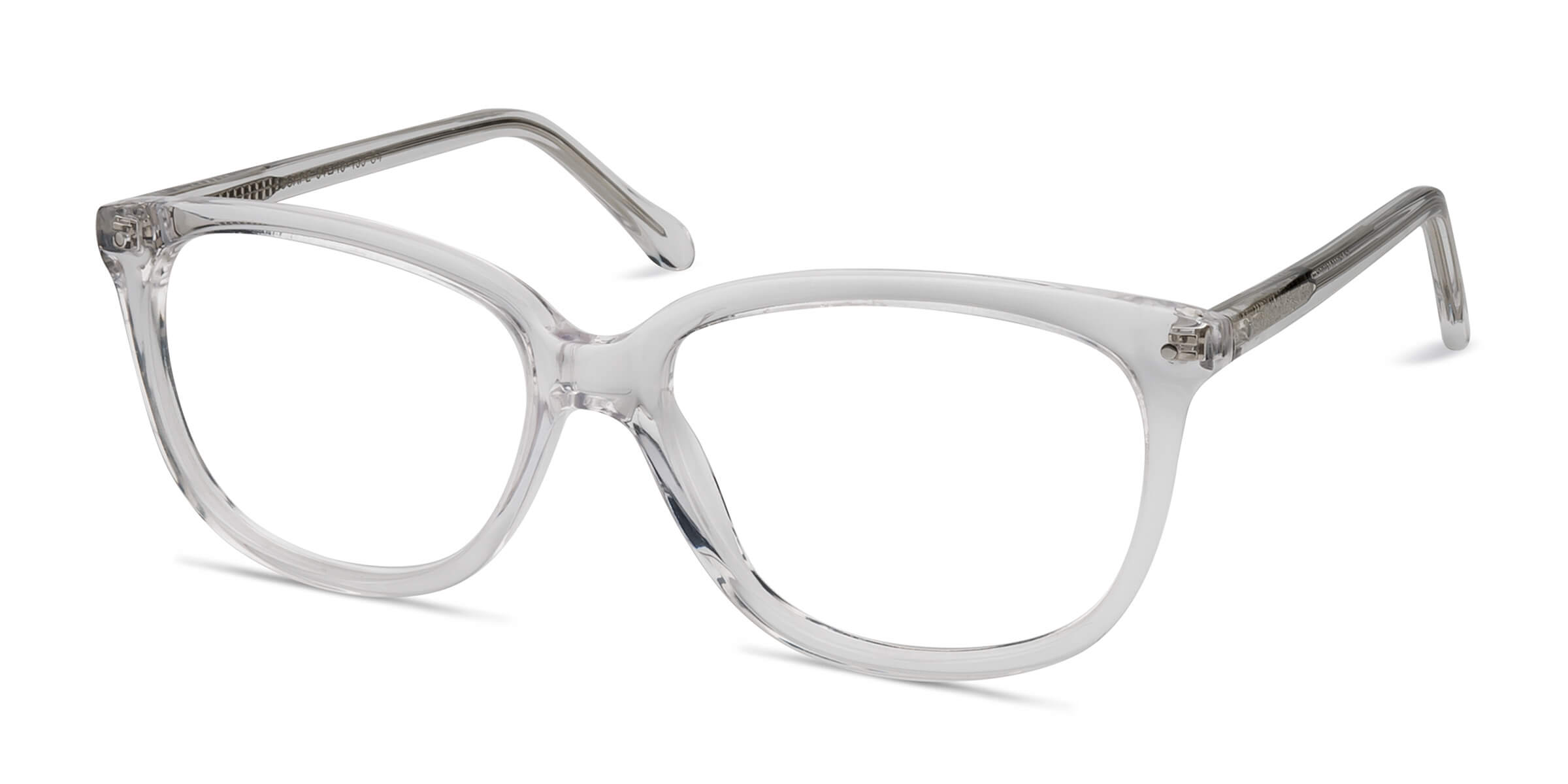 Escape Rectangle Clear Full Rim Eyeglasses | Eyebuydirect