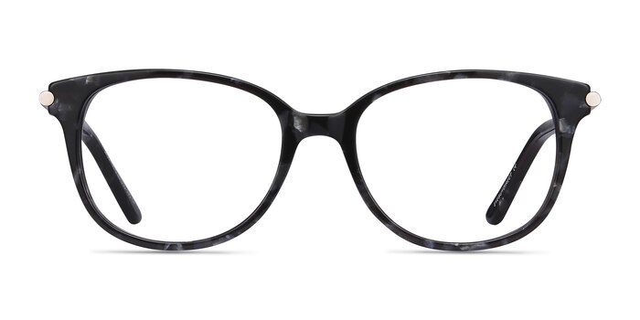 Jasmine Gray Floral Acetate Eyeglass Frames from EyeBuyDirect