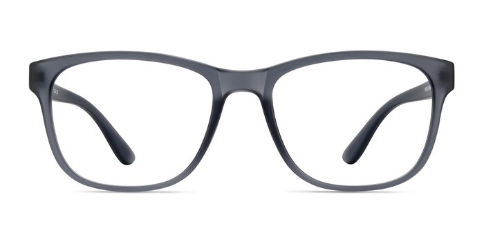 Milo Matte Gray Plastique Montures de lunettes de vue d'EyeBuyDirect