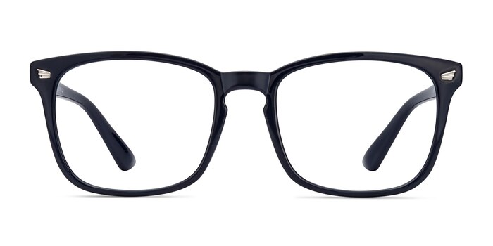 Uptown Bleu marine  Plastique Montures de lunettes de vue d'EyeBuyDirect