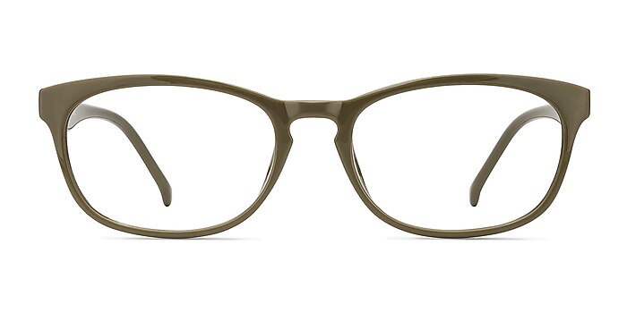 Drums Green Plastic Eyeglass Frames from EyeBuyDirect