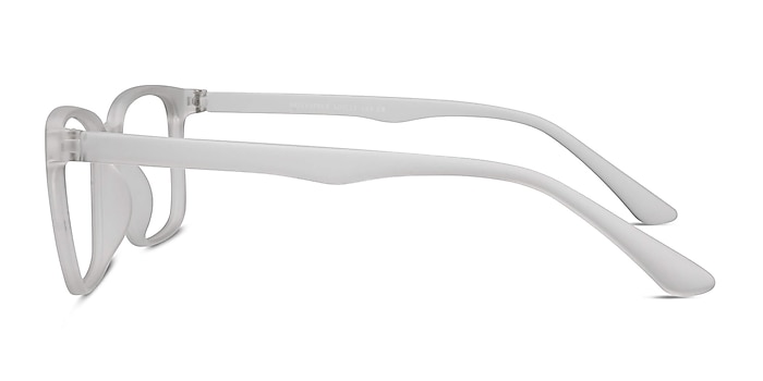 November Matte Clear Plastic Eyeglass Frames from EyeBuyDirect