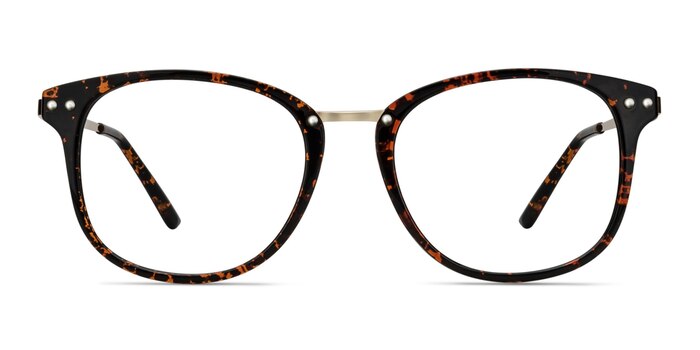 Cosmo Tortoise Plastic-metal Eyeglass Frames from EyeBuyDirect