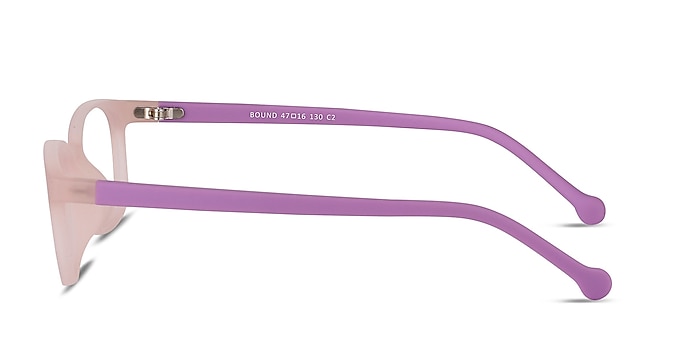 Bound Pink Plastic Eyeglass Frames from EyeBuyDirect