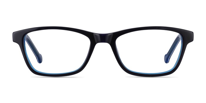 Shallows Bleu Acétate Montures de lunettes de vue d'EyeBuyDirect