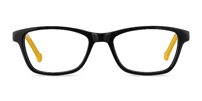 Shallows Black Acetate Eyeglass Frames from EyeBuyDirect