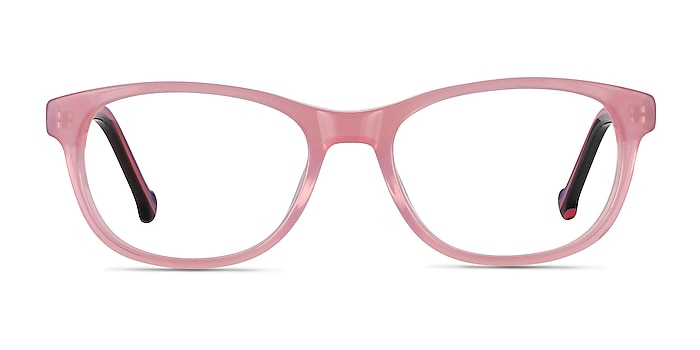 Nifty Pink Acetate Eyeglass Frames from EyeBuyDirect