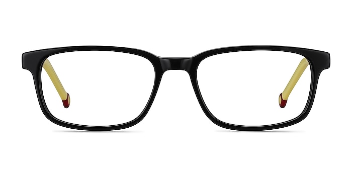 Totes Noir Acétate Montures de lunettes de vue d'EyeBuyDirect